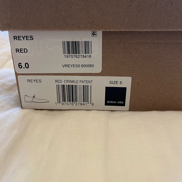 Dolce Vita Red Flats for Women - Picture 2 of 5